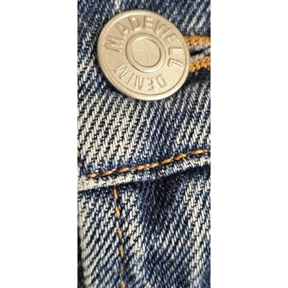 Madewell The Perfect Jean Denim Short Women SZ 31 Raw Hem inseam 3" blue - Picture 4 of 9